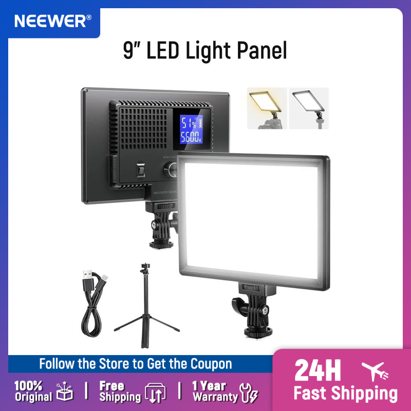 Photography Lighting Basics - NEEWER Basics 9 inç LED Işık