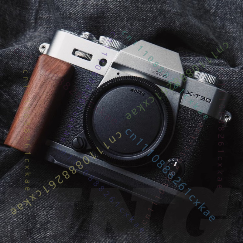 Fujifilm Camera X-T30 Ii - Ahşap El Tutacağı Alüminyum Alaşım L-Braket