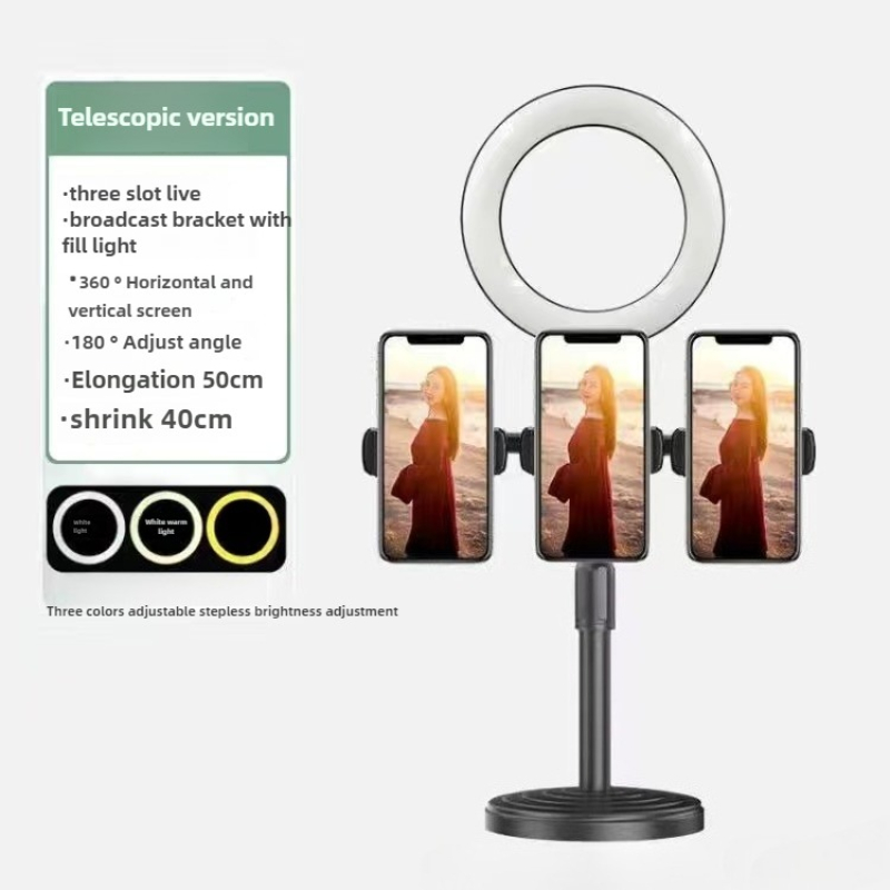 Photography Lighting Position - Fotoğrafçılık Dolgu Halka Işığı, Braket Standlı