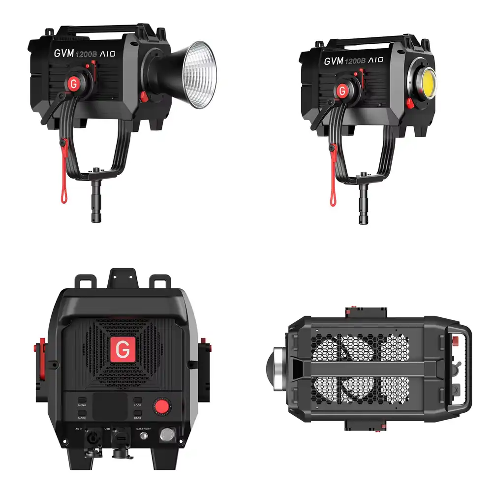 Lighting In Photography - GVM SD1200B AIO 1200W Fotoğrafçılık COB