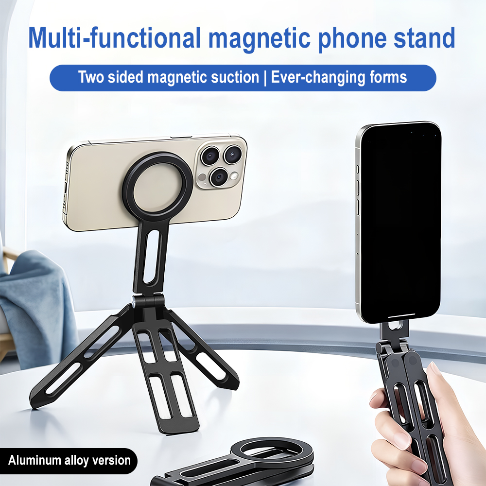 Lighting In Photography - Manyetik Telefon Tutucu Dört Eksenli 360