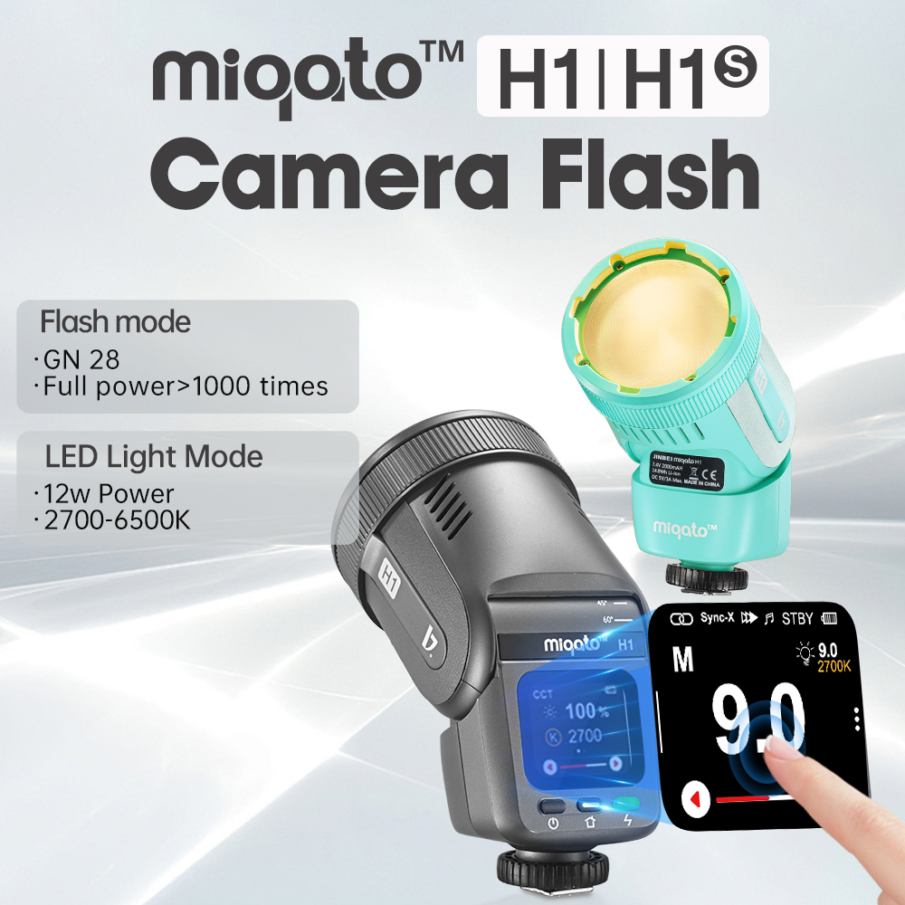 JINBEI H1 LED Kamera Flaşı Dış - Good Lighting In Photography incelemesi ve fiyatı