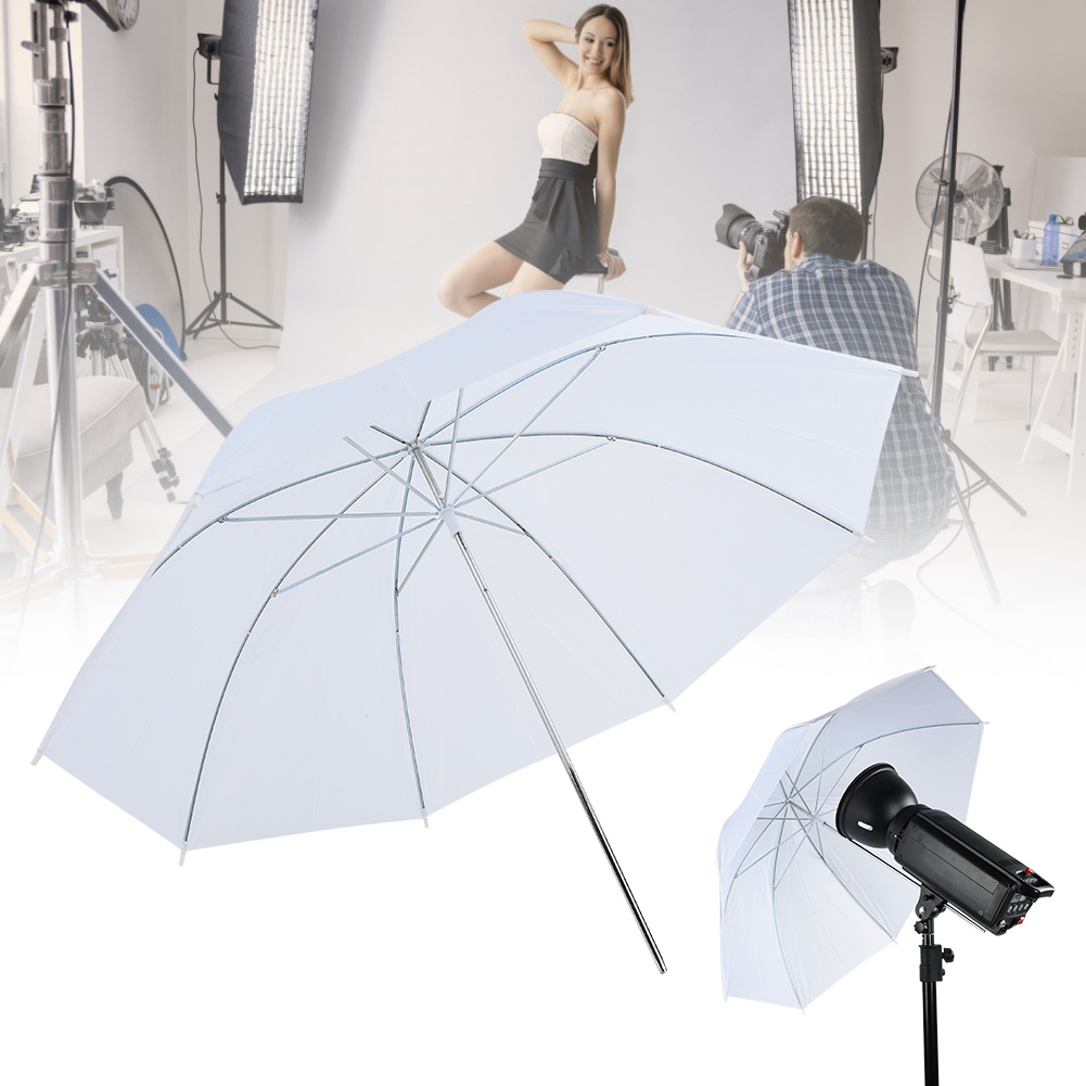 33 İnç Şeffaf Beyaz Yumuşak Şe - Photography Lighting Umbrella incelemesi ve fiyatı