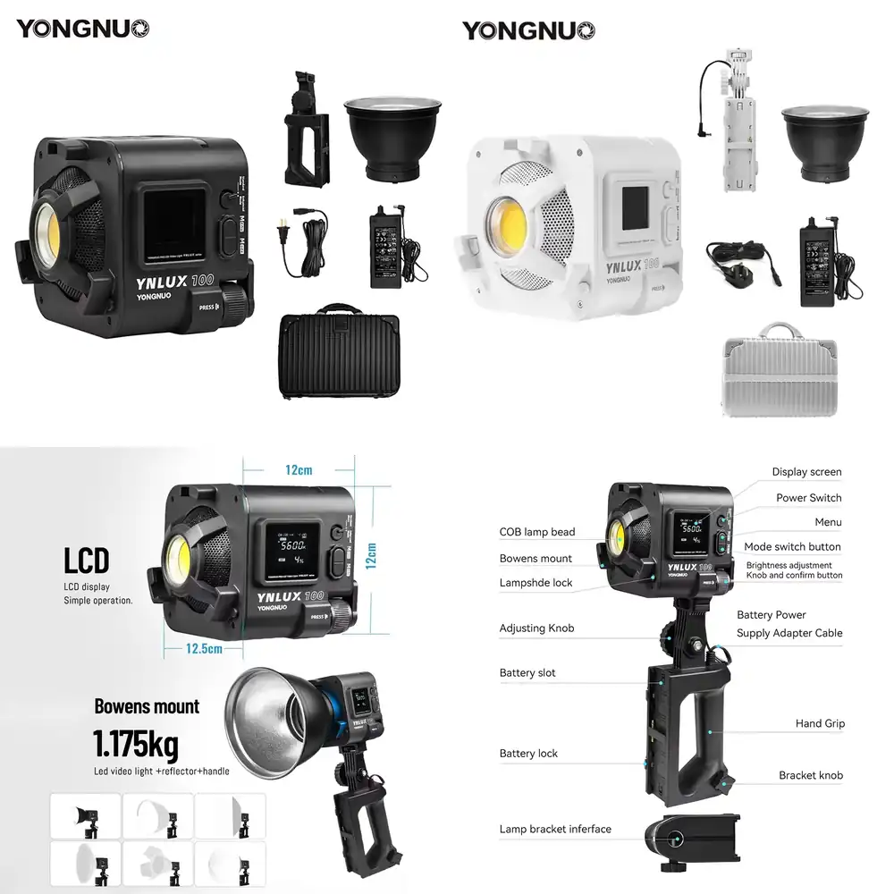 YONGNUO YNLUX100 100W 3200K-56 - Lighting In Photography incelemesi ve fiyatı