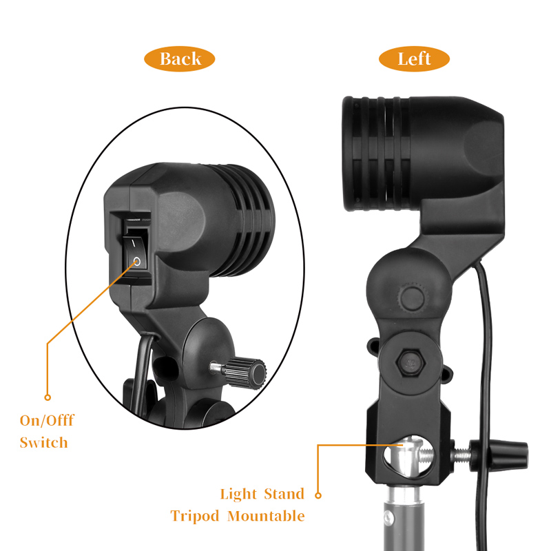 1.8m kablo kordonu ampul stand - Photography Lighting Umbrella incelemesi ve fiyatı