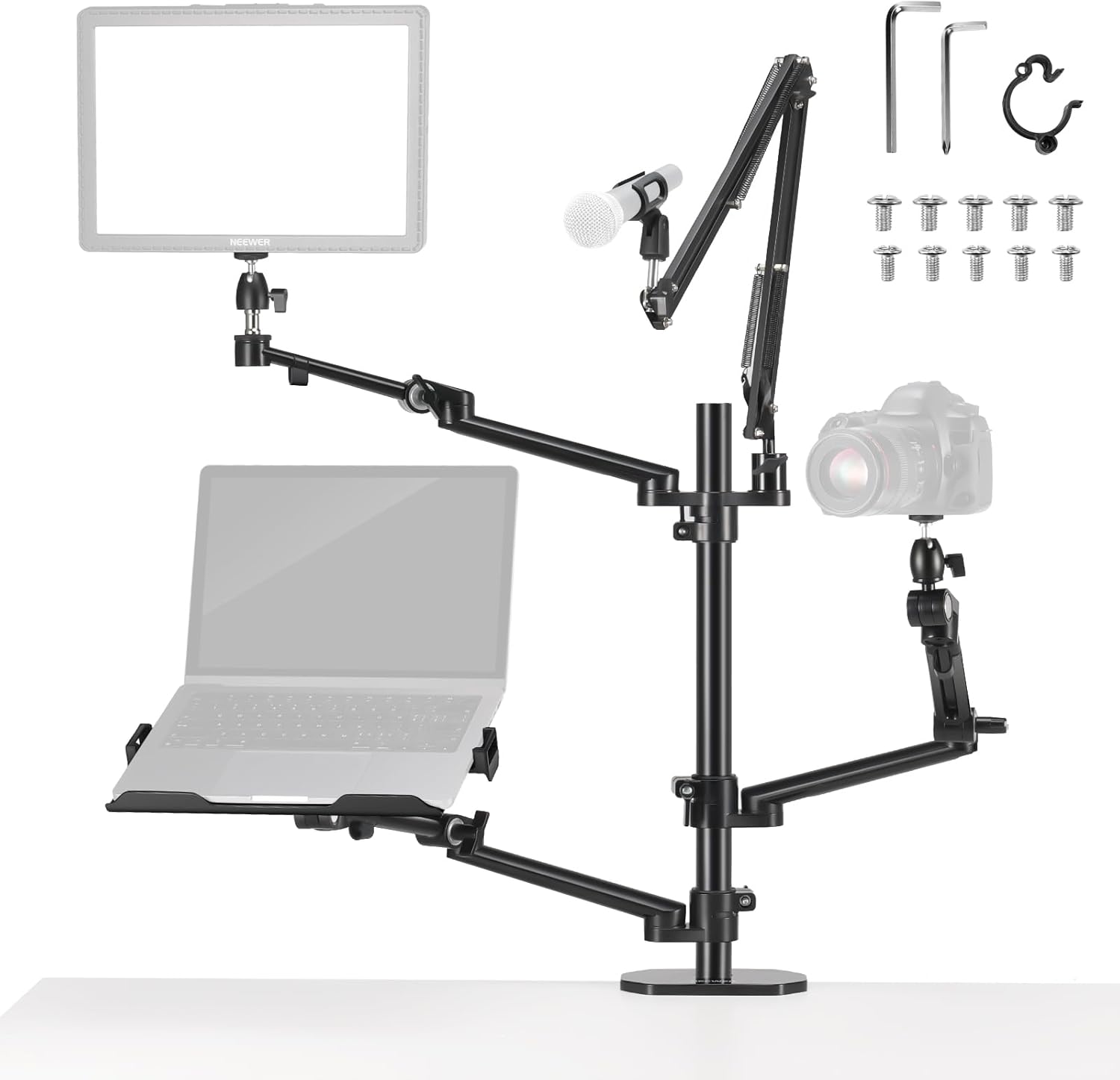4 Bom Koluyla Masa Üstü Kamera - Photography Lighting Rig incelemesi ve fiyatı