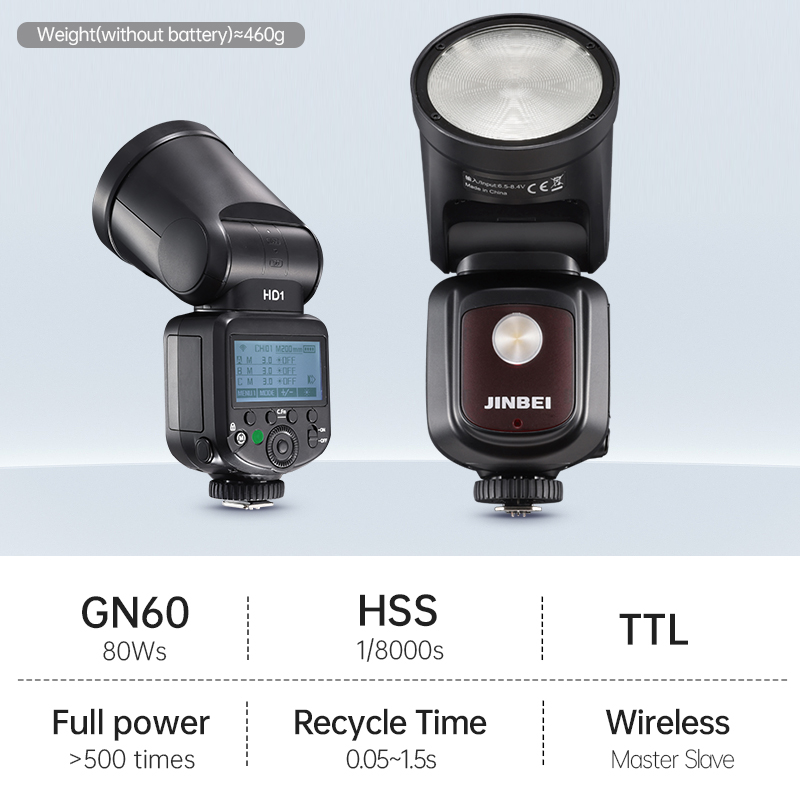 JINBEI HD-1 Kamera Flaş Işığı  - Good Lighting In Photography incelemesi ve fiyatı
