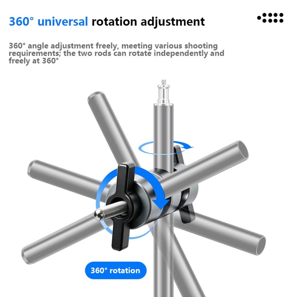360 °   Döner Çift Uçlu Boru K - Photography Lighting Rig incelemesi ve fiyatı