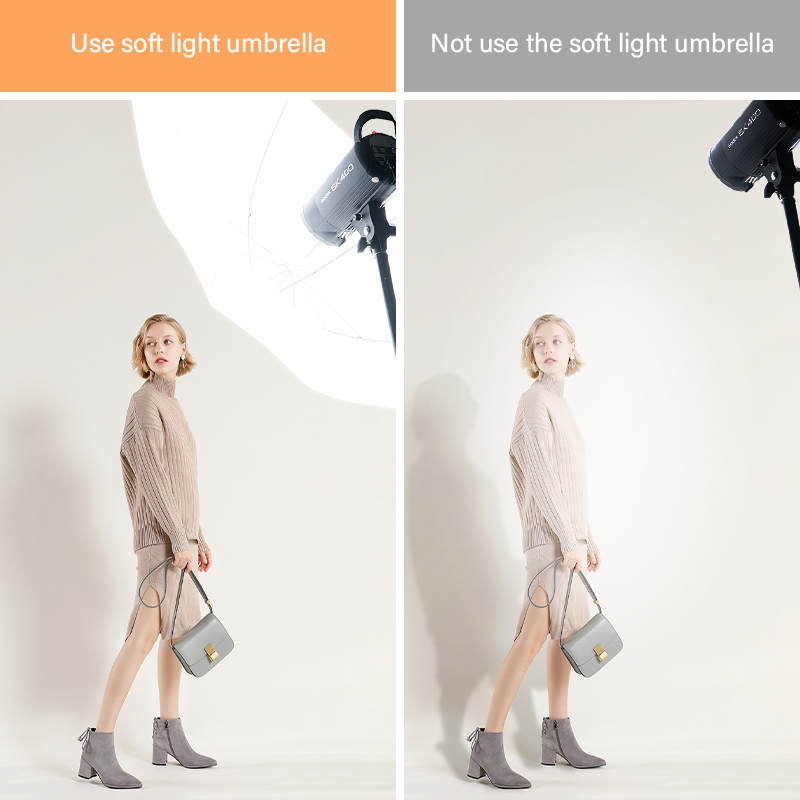 76 * 80cm X4 Şeffaf Beyaz Işık - Photography Lighting Umbrella incelemesi ve fiyatı