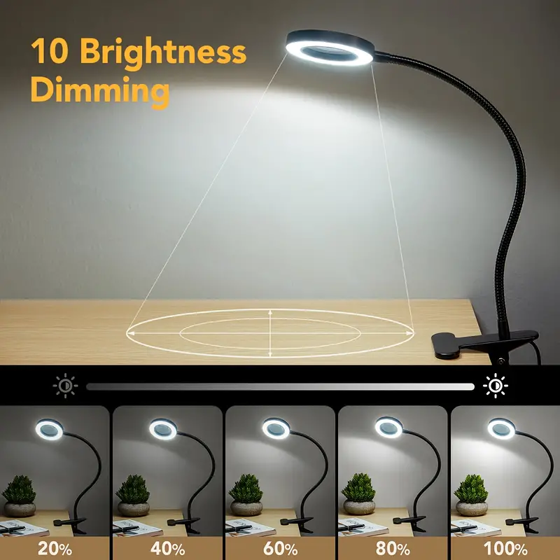48 LED'li Klipsli Masa Lambası - Photography Lighting Book incelemesi ve fiyatı