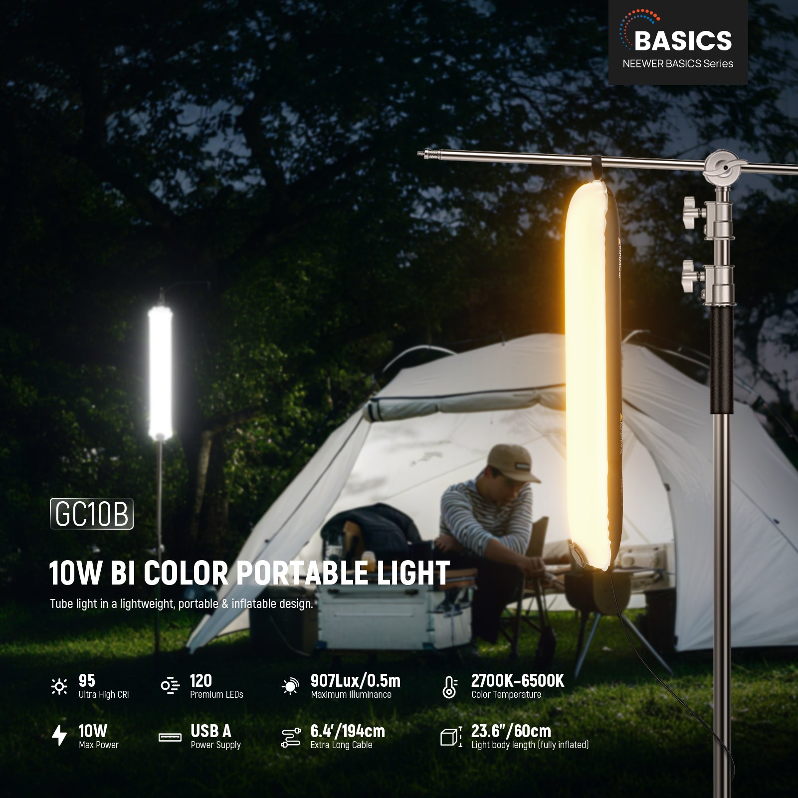 NEEWER BASICS 10W 21W İki Renk - Photography Lighting Basics incelemesi ve fiyatı