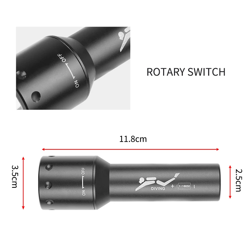 Yeni T6 LED Dalış Meşalesi Uzu - Lighting In Photography incelemesi ve fiyatı