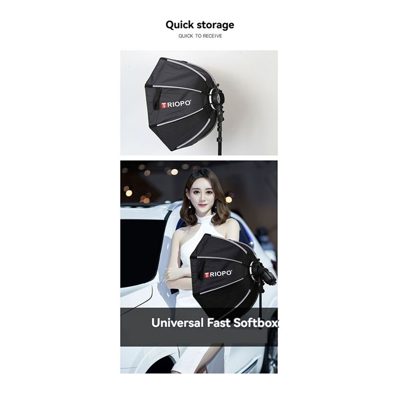 TRIOPO KX 65Cm Sekizgen Softbo - Photography Lighting Umbrella incelemesi ve fiyatı