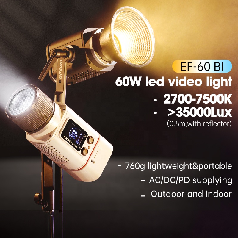 JINBEI EF-60BI 60w Fotoğrafçıl - Good Lighting In Photography incelemesi ve fiyatı