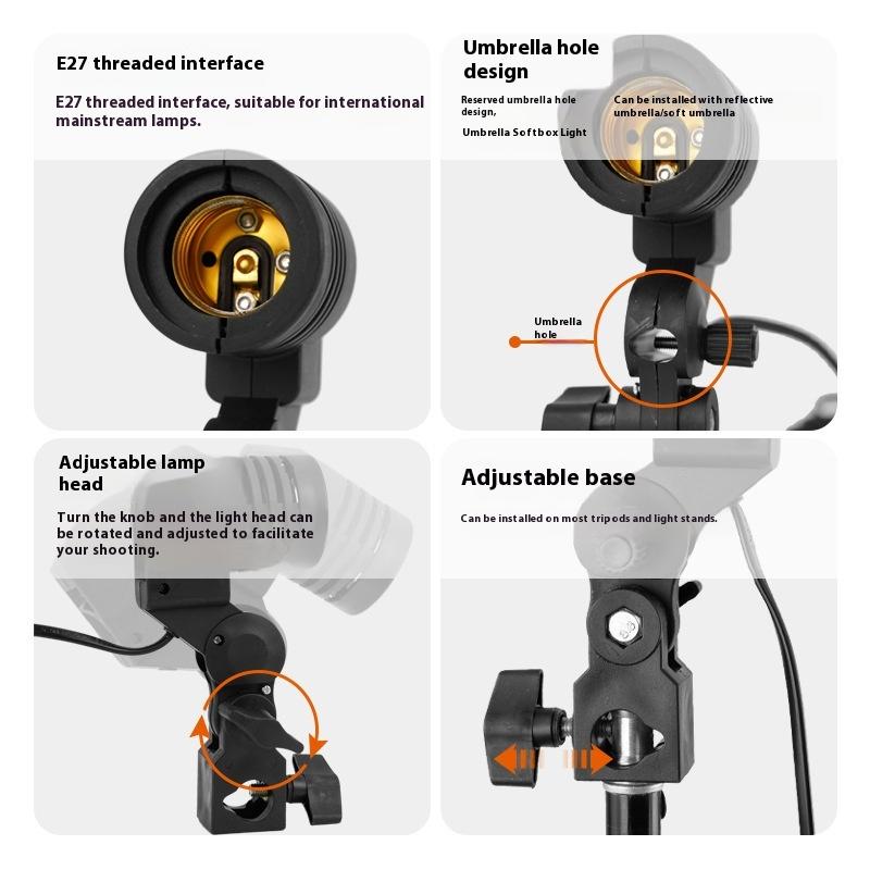 1.8M Kablo Kordonu E27 Soket S - Photography Lighting Umbrella incelemesi ve fiyatı